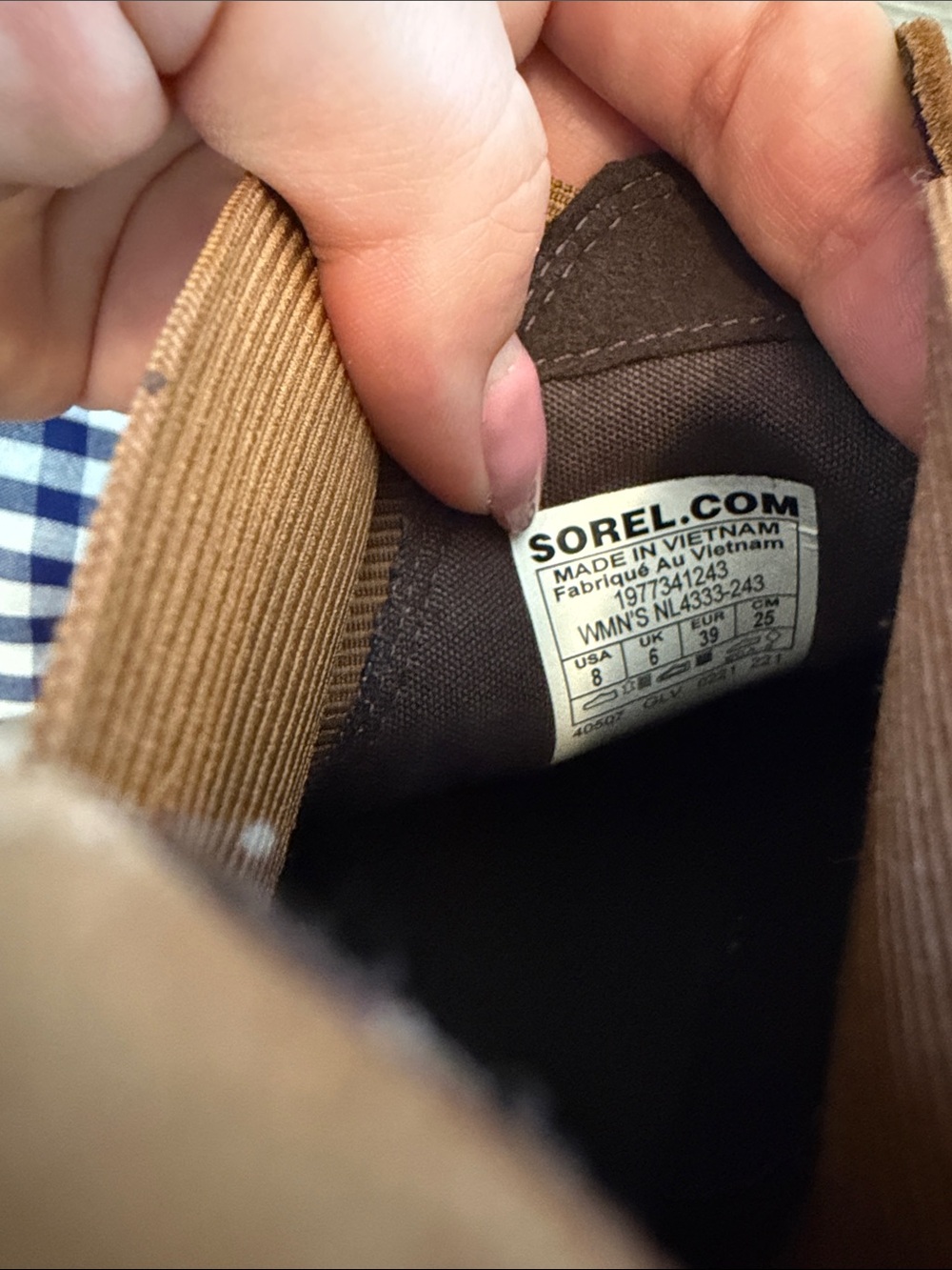 Sorel Women's Harlow Chelsea Ankle Boots Taffy/Chalk - Picture 4 of 4